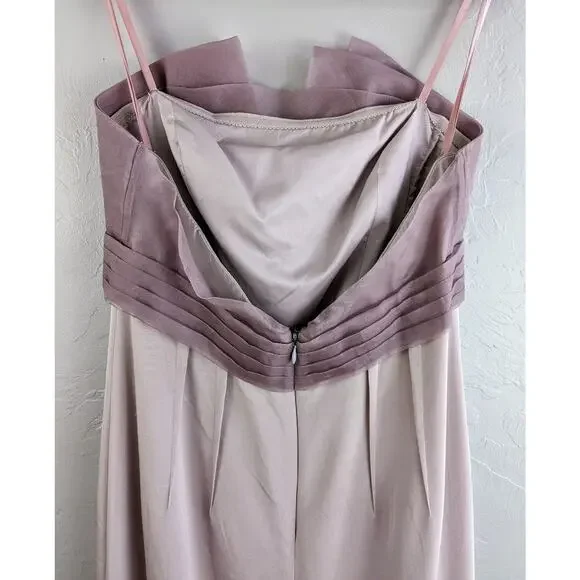 BCBG MAXAZRIA RUNWAY Purple Strapless Dress Size 6 - Picture 7 of 15
